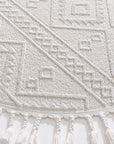 Aspen 153 Krem Yuvarlak Modern Yumuşak Mimimalist Halı