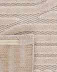 Zena 724 Bej Yumuşak Dokulu Dekoratif Halı