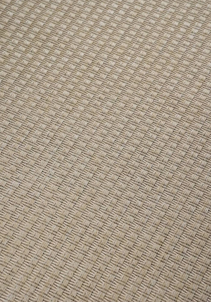 Santorini 112 Krem Minimalist Sisal Kesme Halı