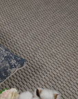 Giza 724 Gri Hasır Dokulu Modern Sisal Kesme Halı
