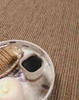 Giza 722 Kahve Multi Hasır Dokulu Modern Sisal Kesme Halı