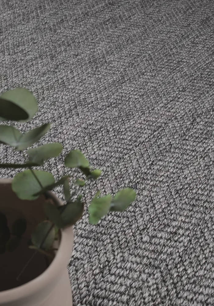 Santorini 116 Antrasit Hasır Görünümlü Sisal Halı