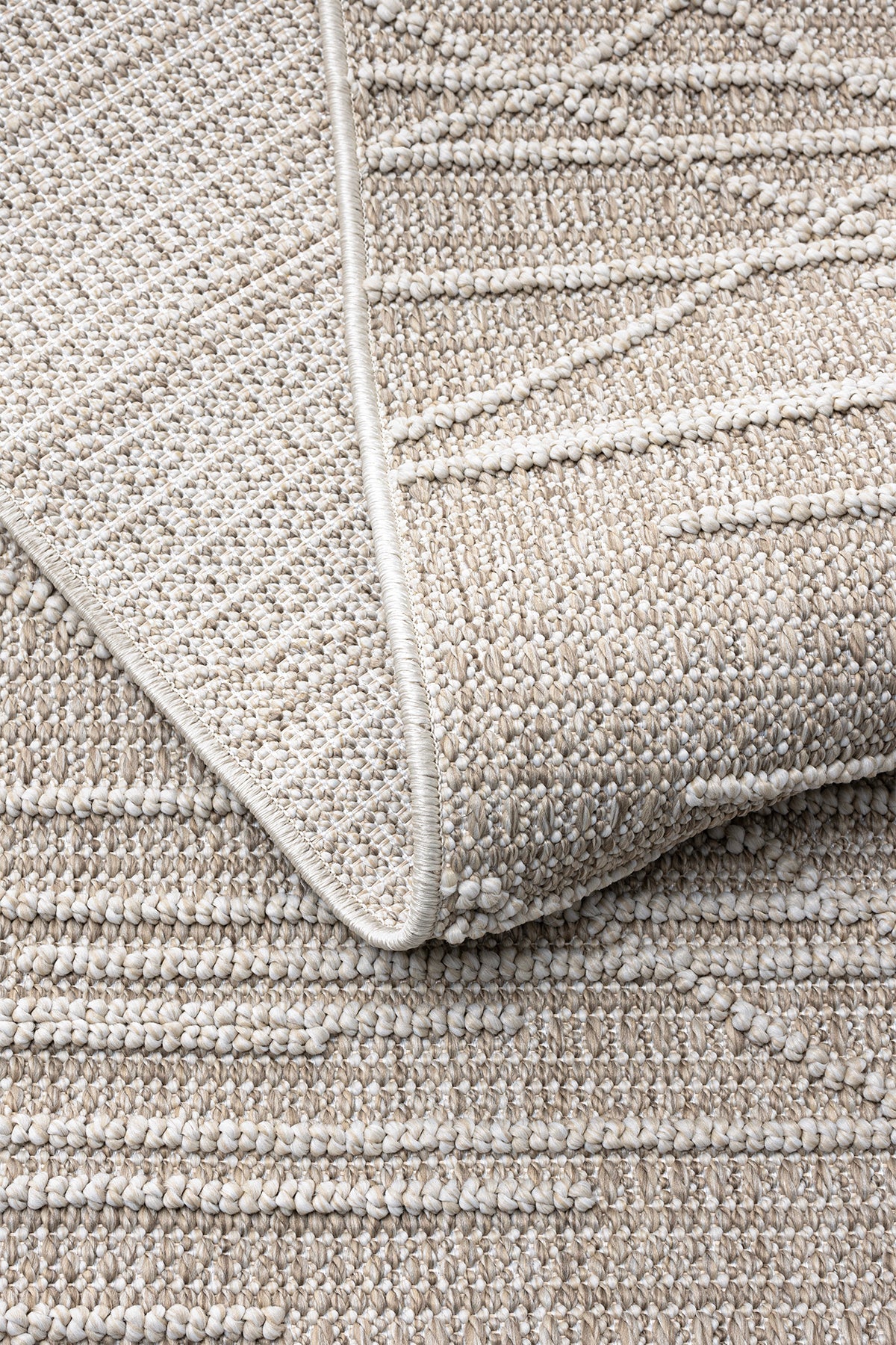 Berlin 258 Bej Krem Yumuşak Salon Halısı