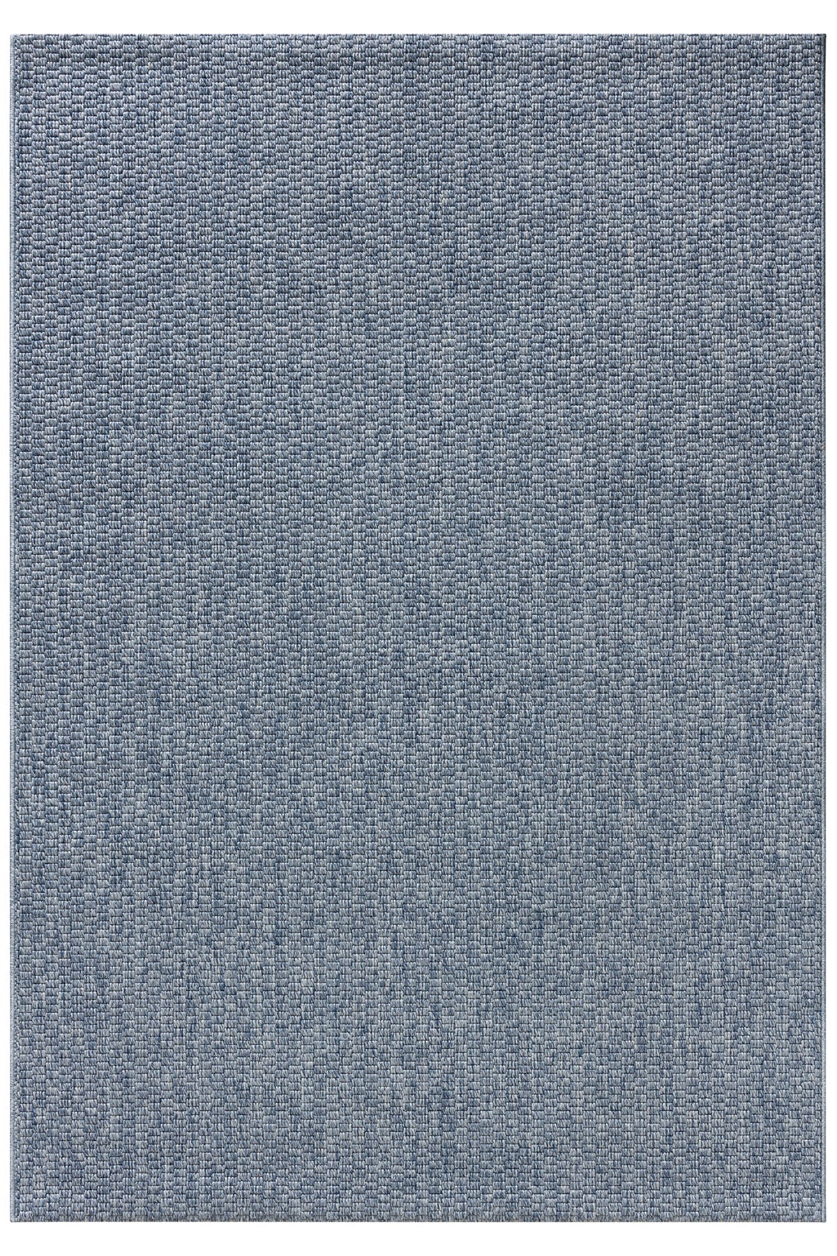 Giza 727 Mavi Hasır Dokulu Modern Sisal Halı