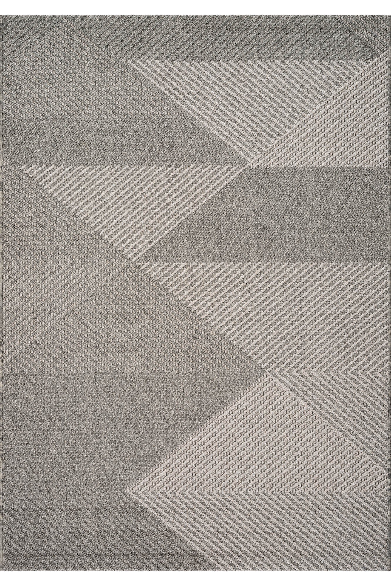 Berlin 257 Krem Gri Yumuşak Salon Halısı