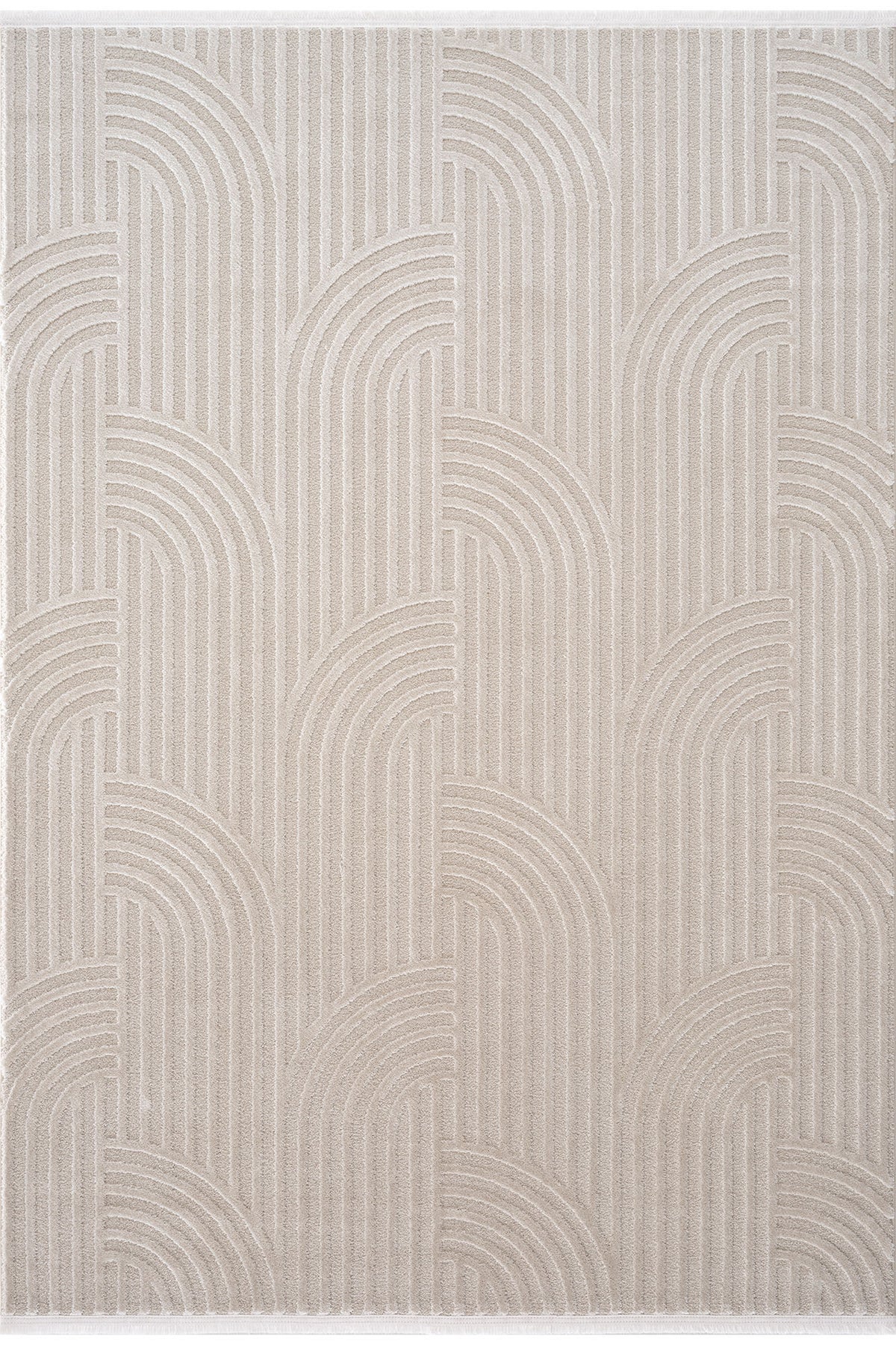 Aspen 168 Bej Modern Yumuşak Kesme Halı