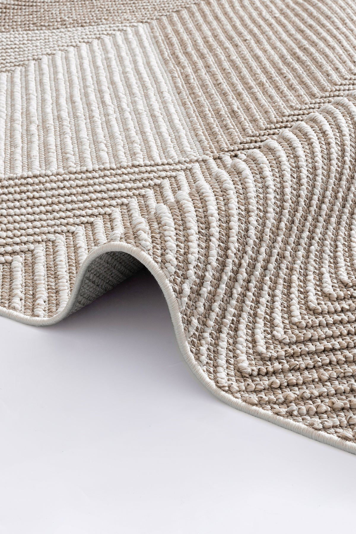 Berlin 257 Krem Bej Yumuşak Salon Halısı