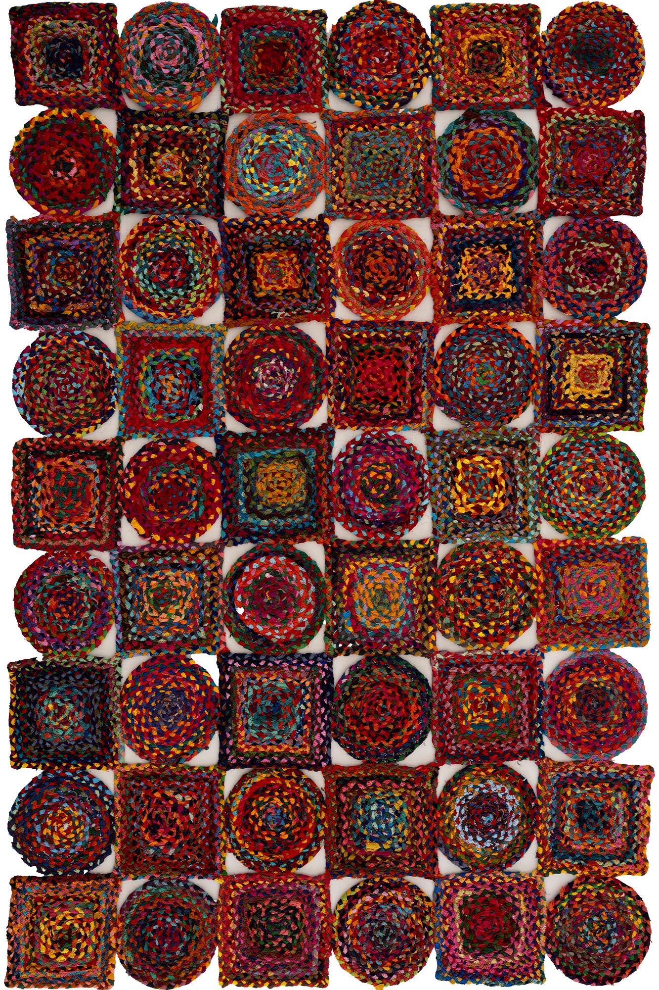 Svara 006 Multi Jüt El Dokuması Doğal Halı