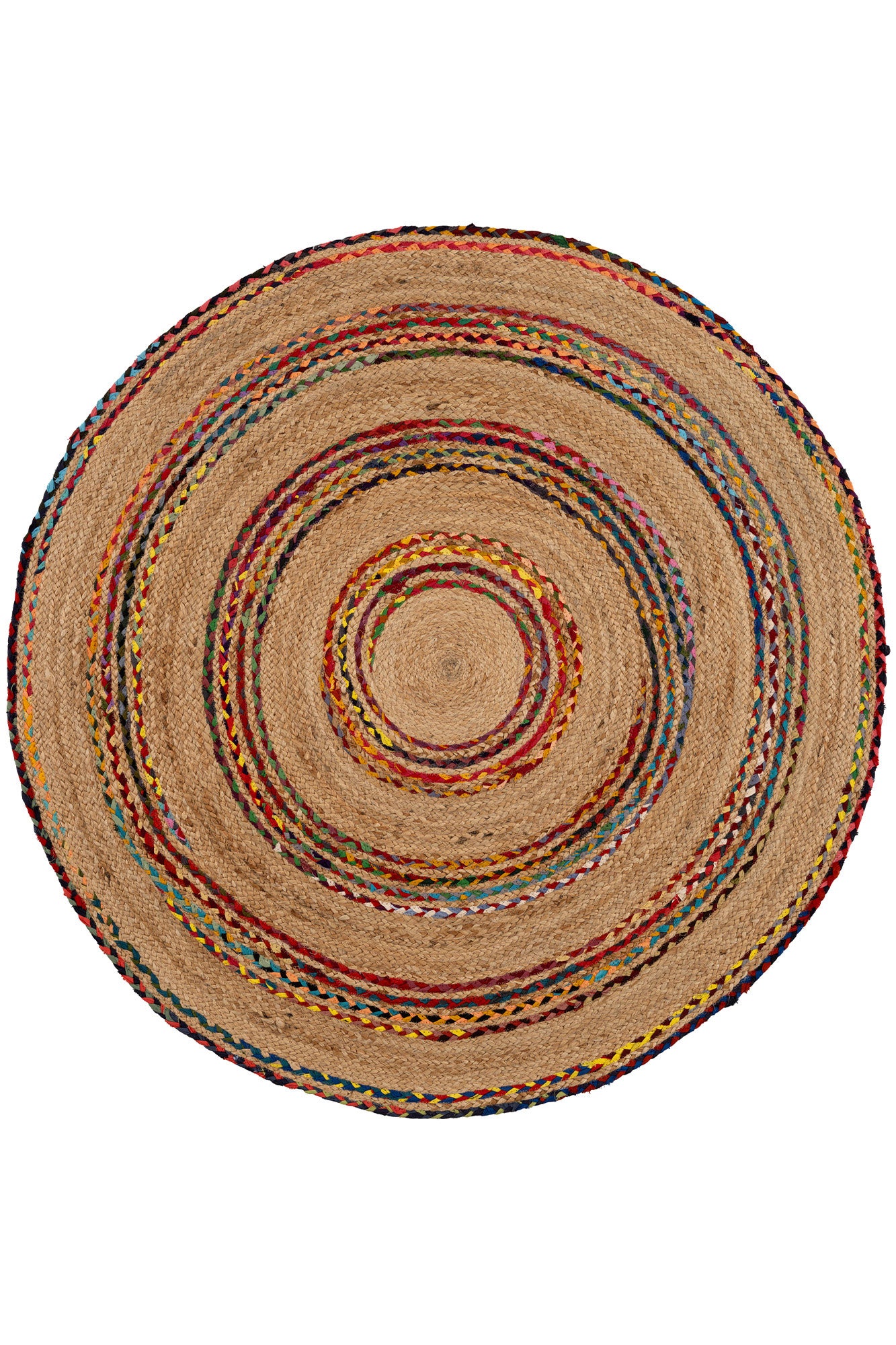 Svara 001 Multi Jüt El Dokuması Doğal Halı