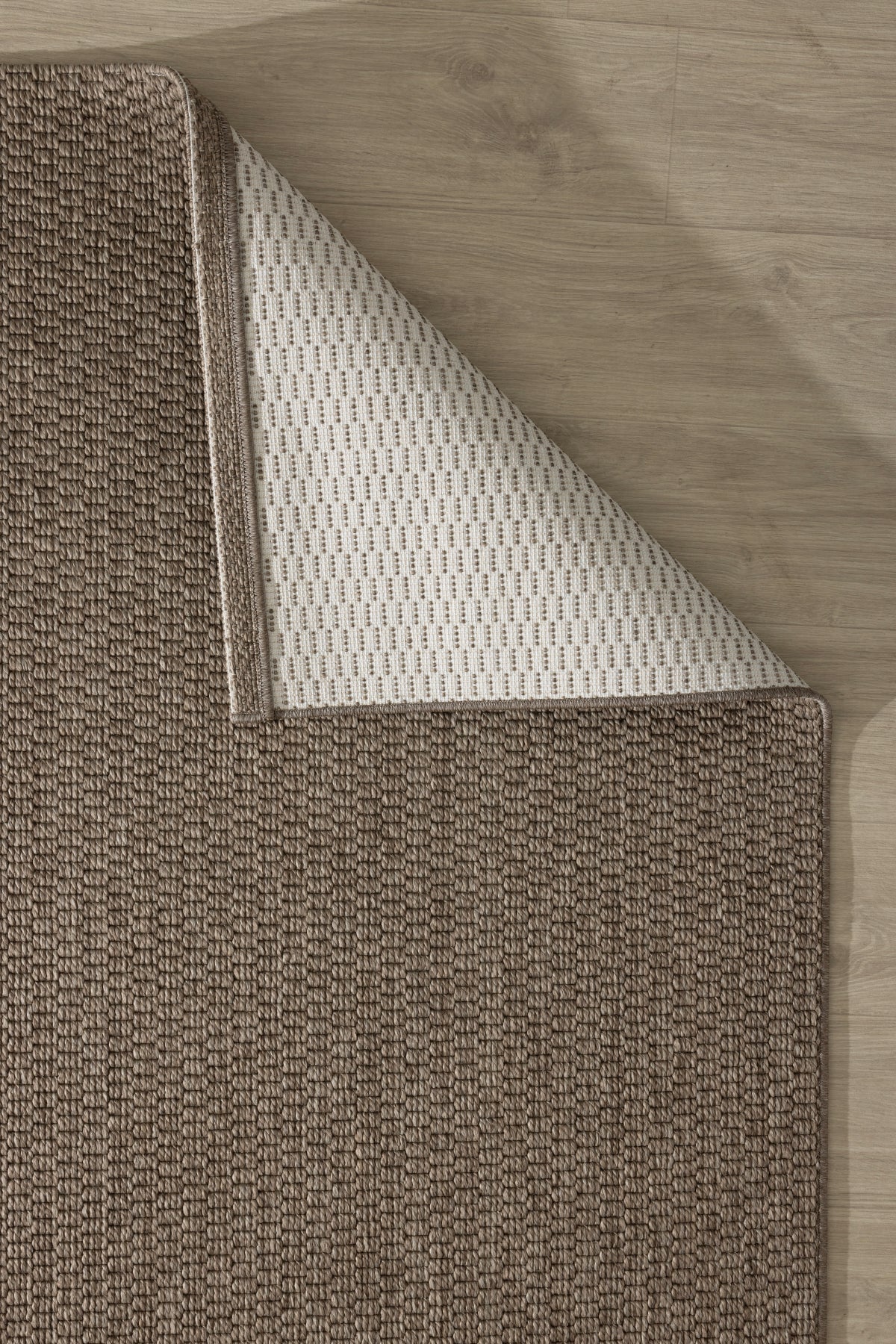 Giza 727 Kahve Hasır Dokulu Modern Sisal Halı