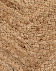 Svara 007 Natural Jüt El Dokuması Doğal Halı