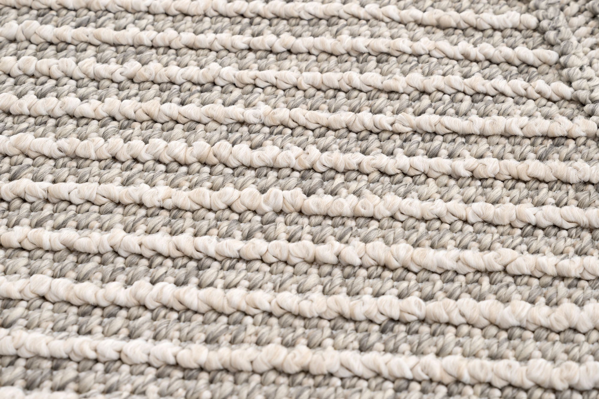 Berlin 257 Krem Gri Yumuşak Salon Halısı