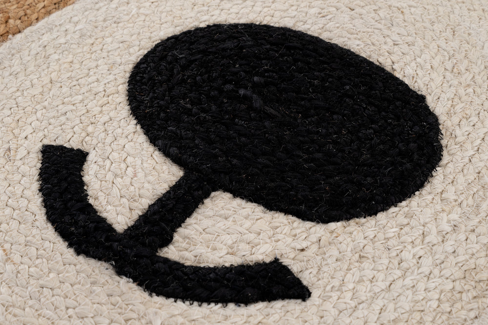 Svara 020 Natural Jüt El Dokuması Doğal Halı