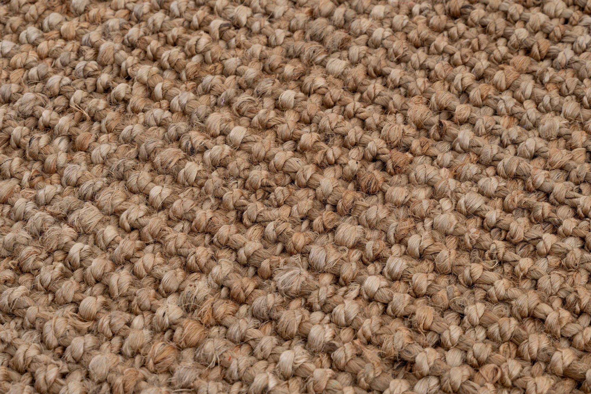 Svara 015 Natural Jüt El Dokuması Doğal Halı