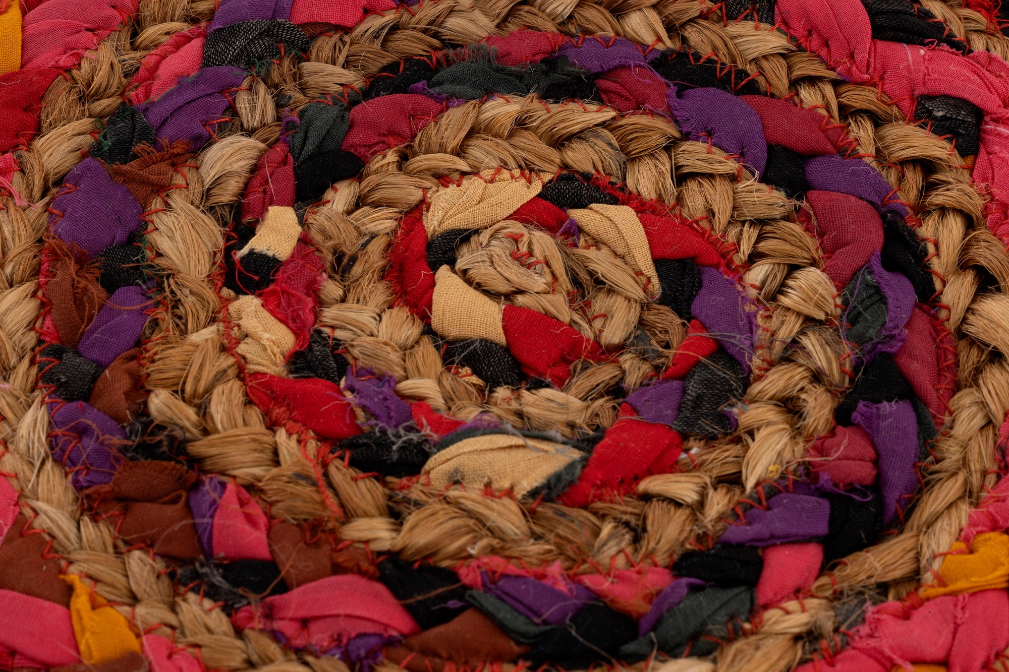 Svara 009 Multi Jüt El Dokuması Doğal Halı