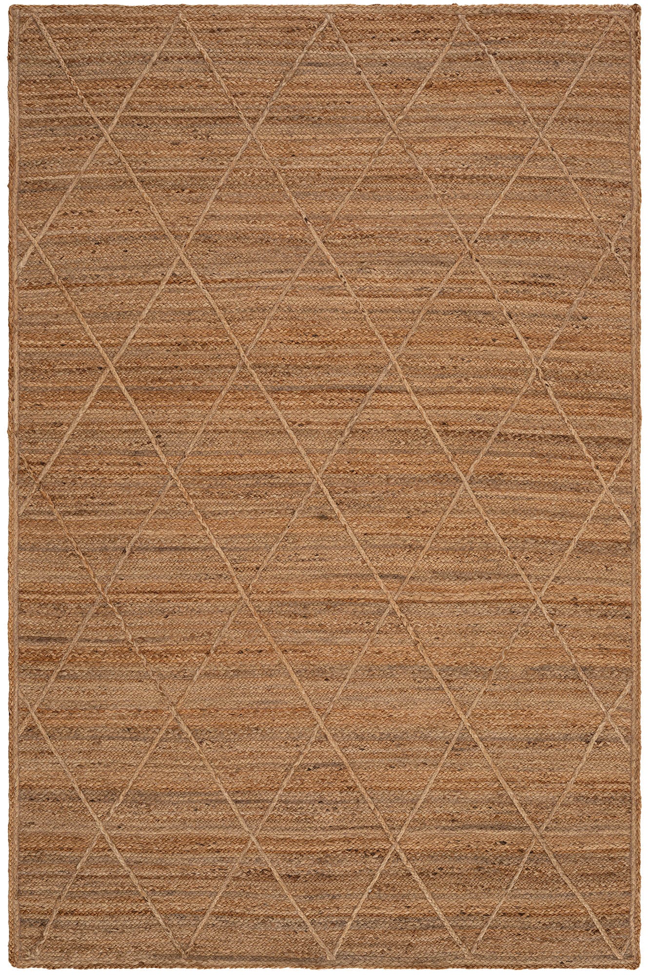 Svara 012 Kahve Gerçek Jüt Natürel El Dokuması Halı