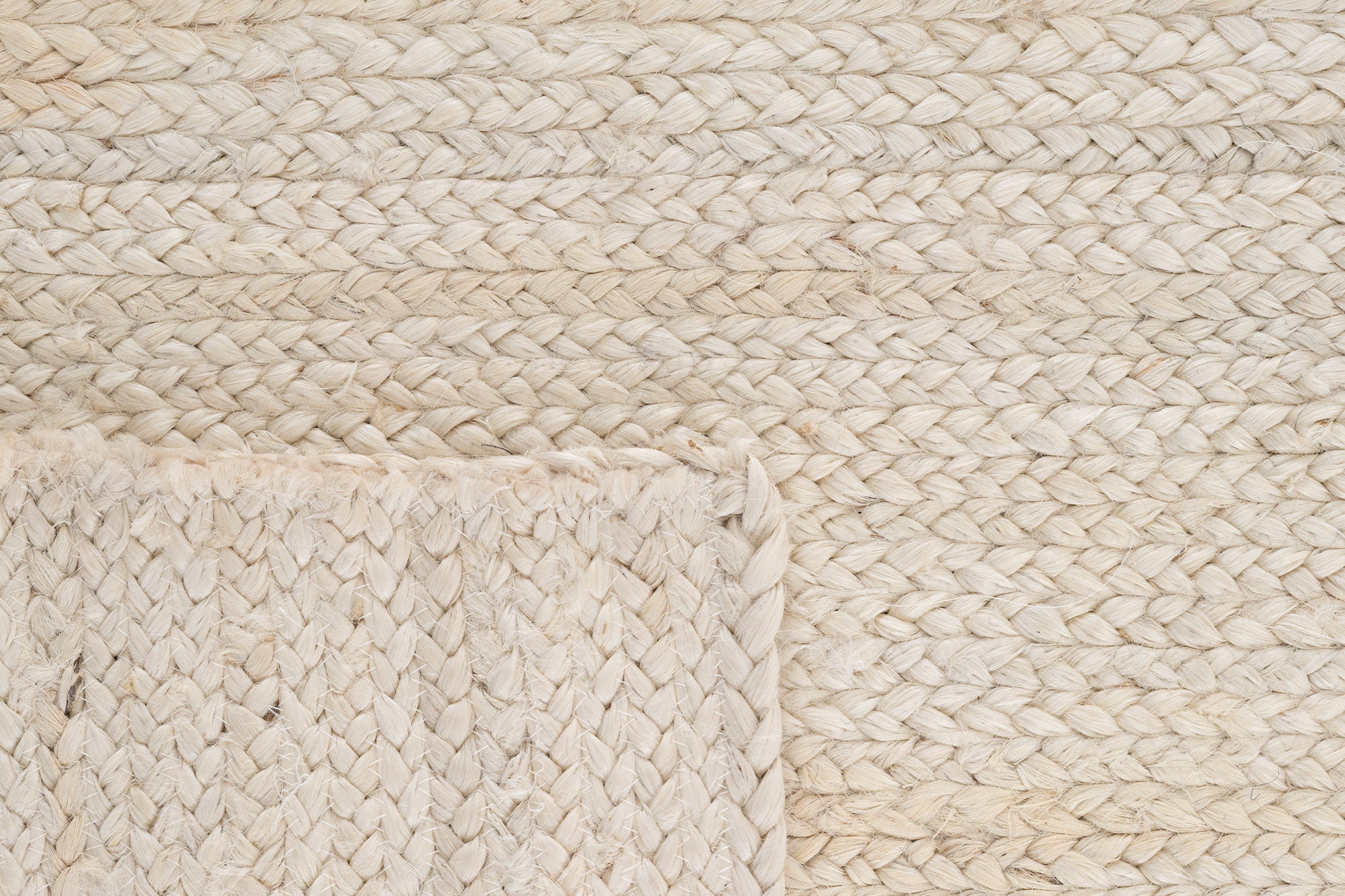 Svara 019 Natural Jüt El Dokuması Doğal Halı