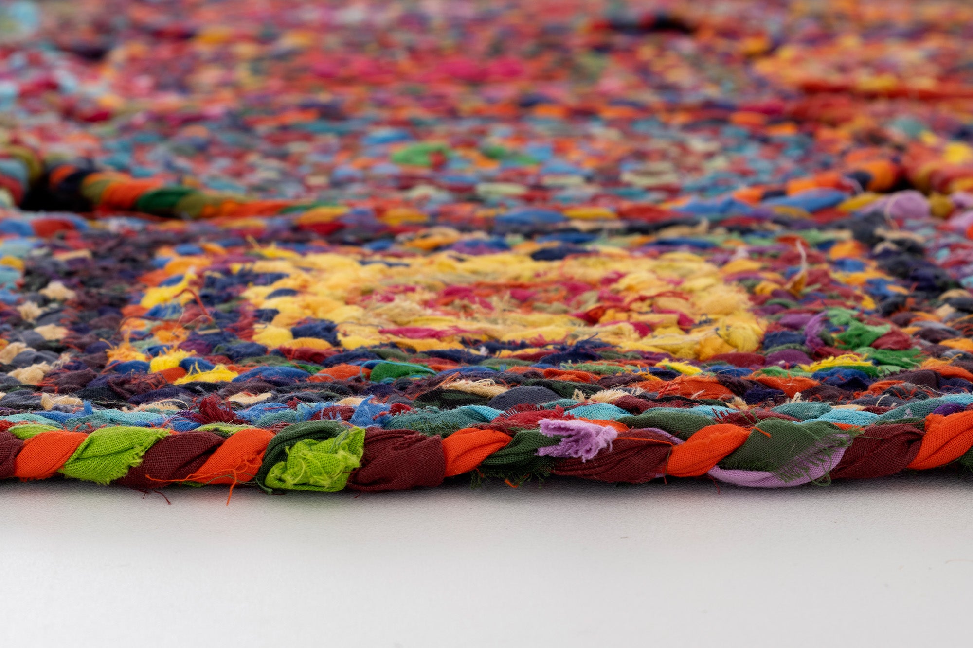 Svara 006 Multi Jüt El Dokuması Doğal Halı