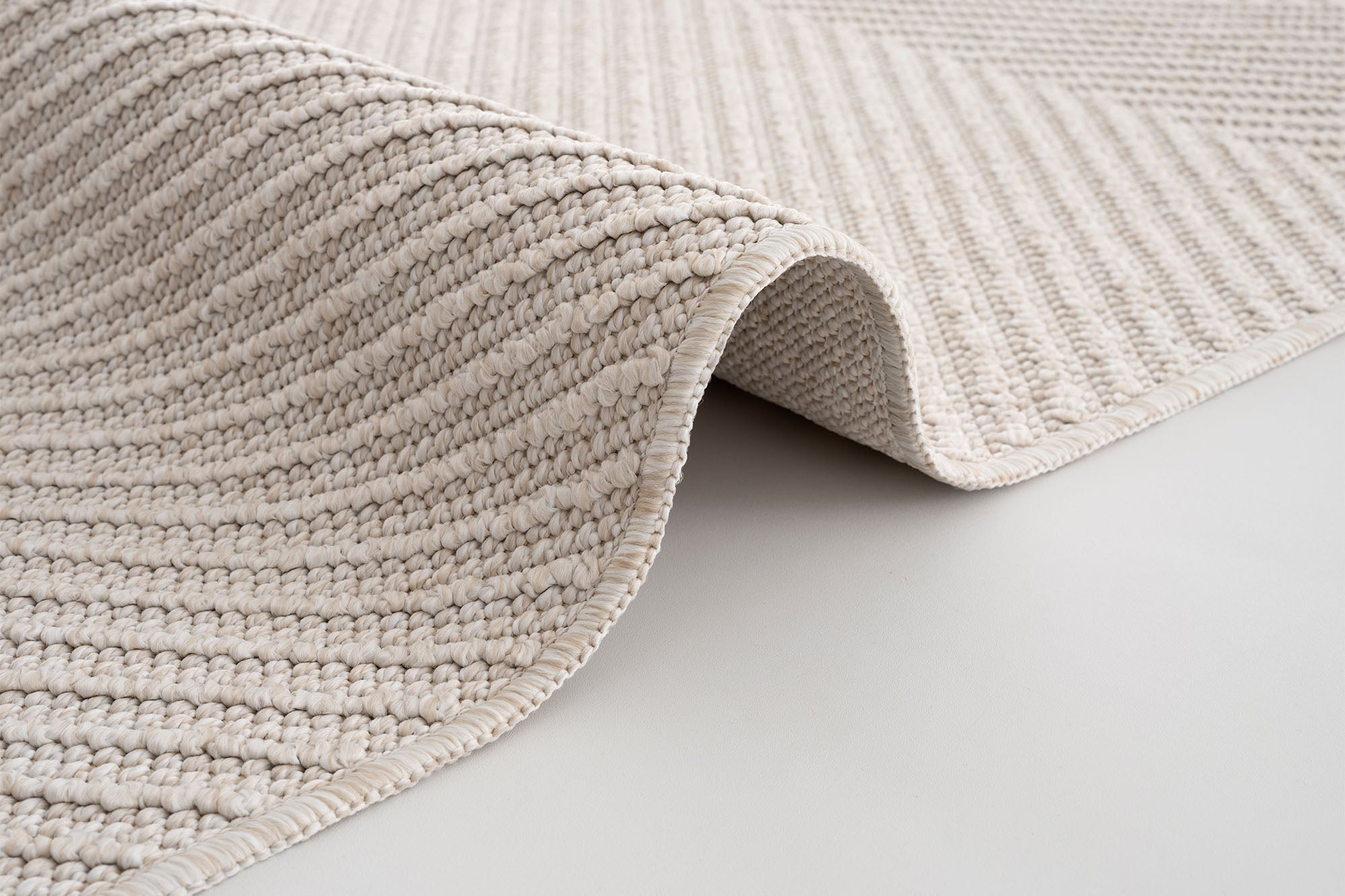 Berlin 257 Krem Yumuşak Salon Halısı