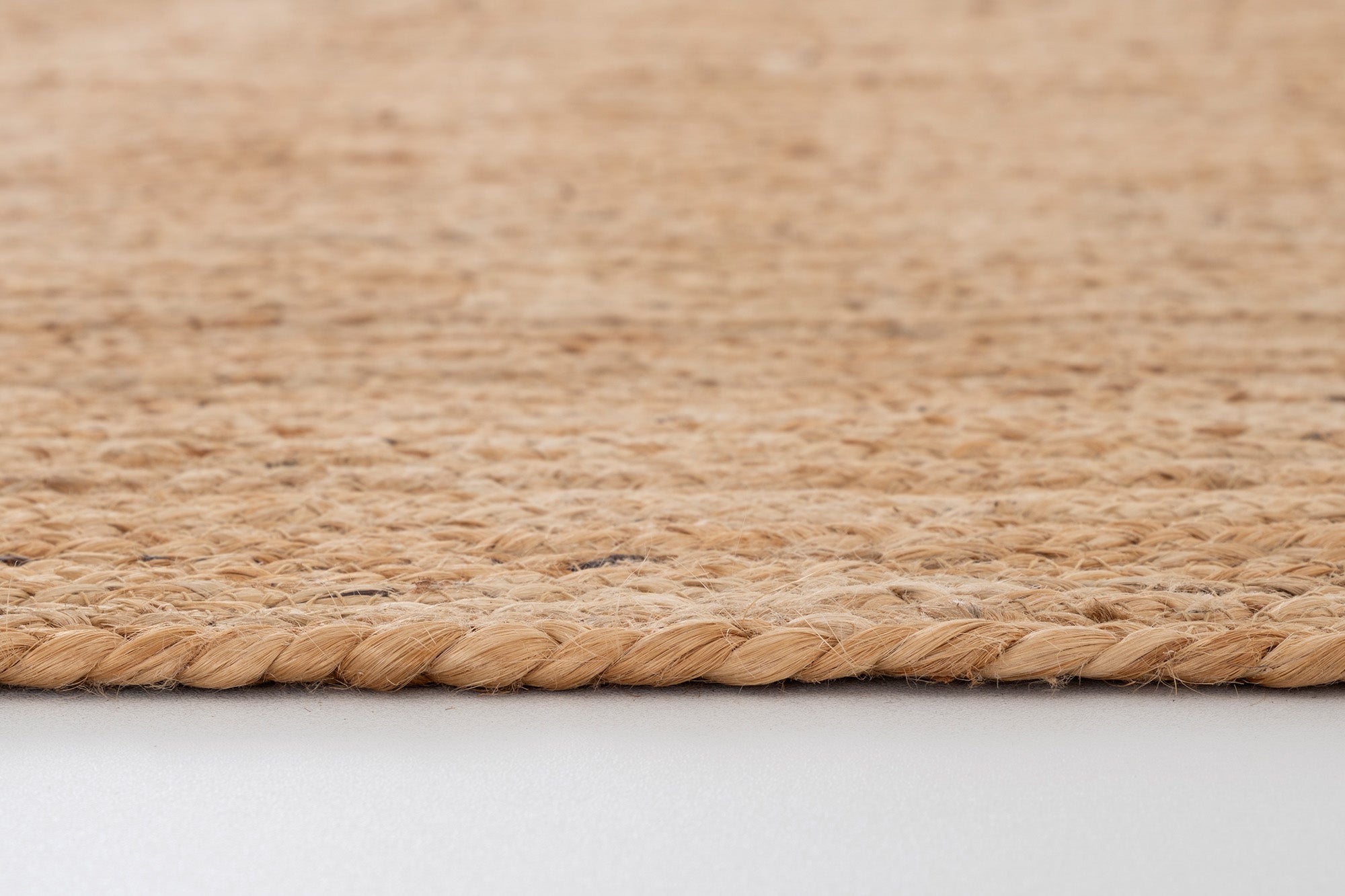 Svara 017 Natural Jüt El Dokuması Doğal Halı