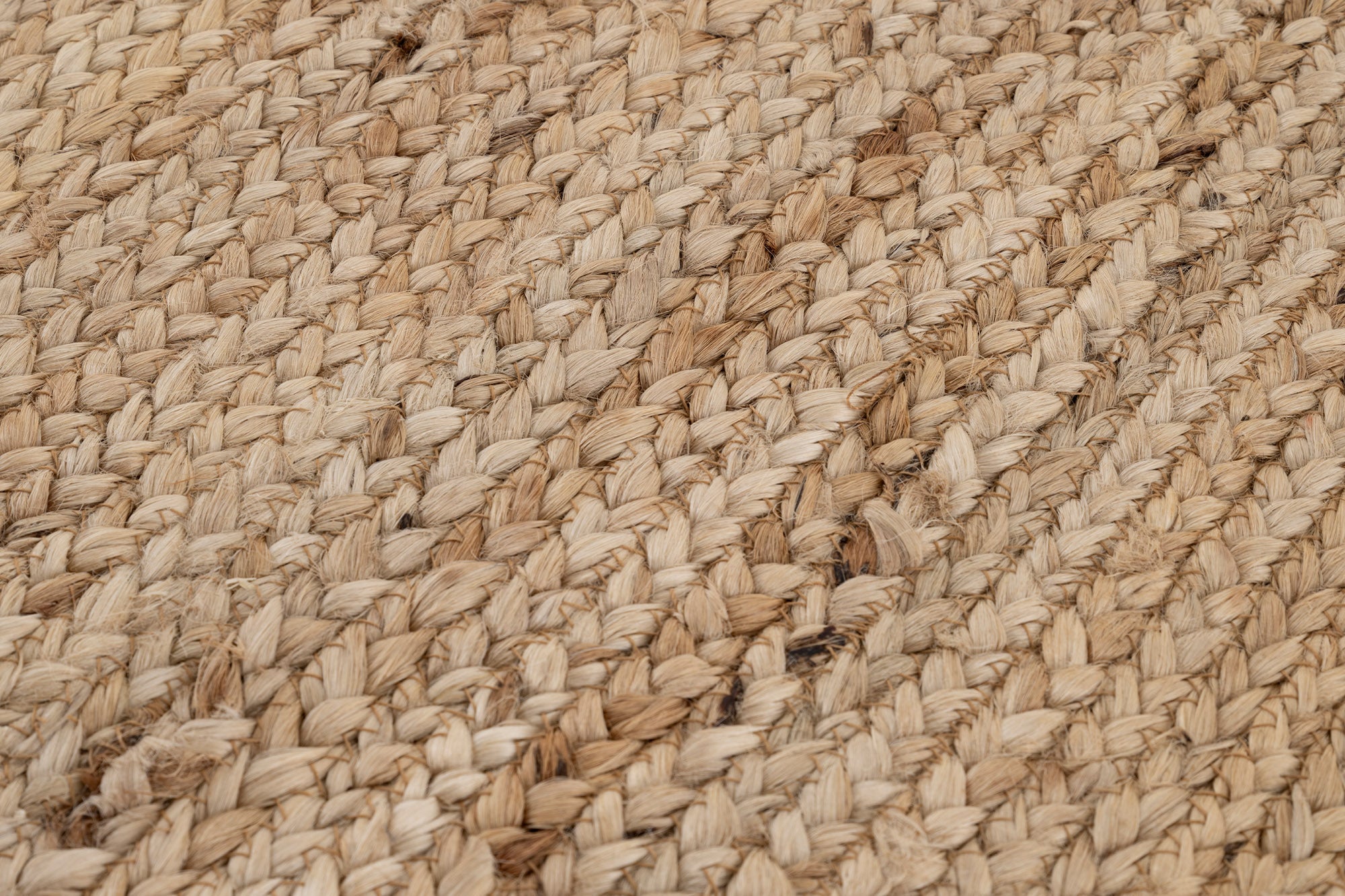 Svara 013 Gri Natural Jüt El Dokuması Doğal Halı