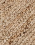Svara 013 Gri Natural Jüt El Dokuması Doğal Halı