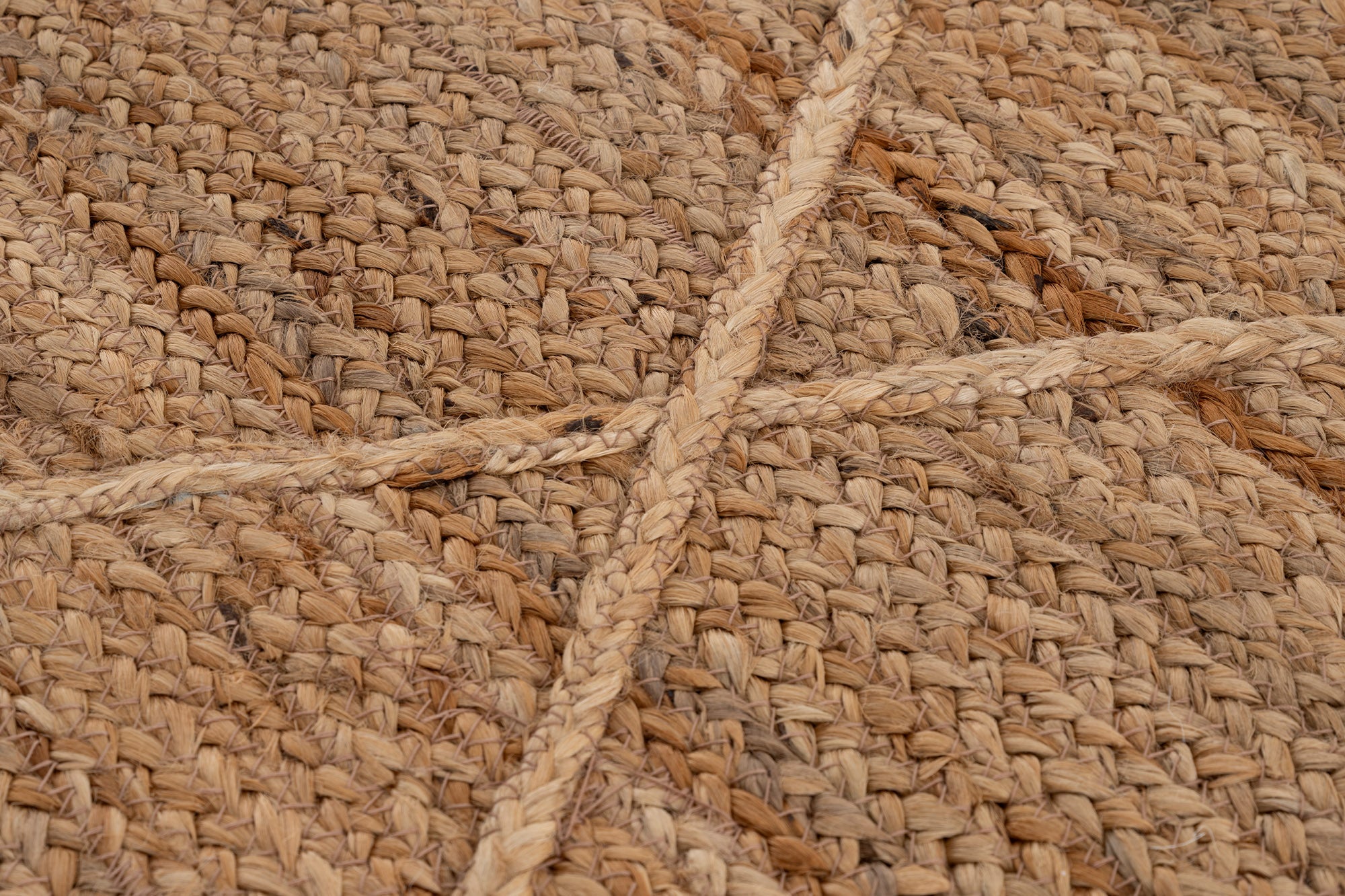 Svara 012 Kahve Gerçek Jüt Natürel El Dokuması Halı