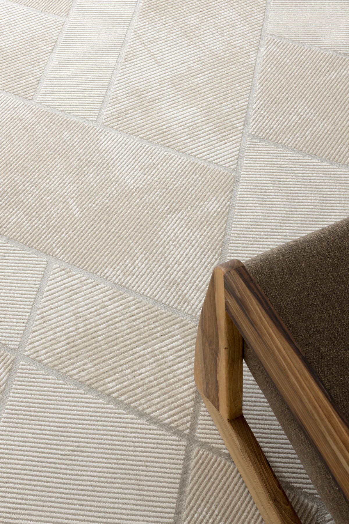 Aspen 158 Krem Gri Modern Yumuşak Minimalist Halı