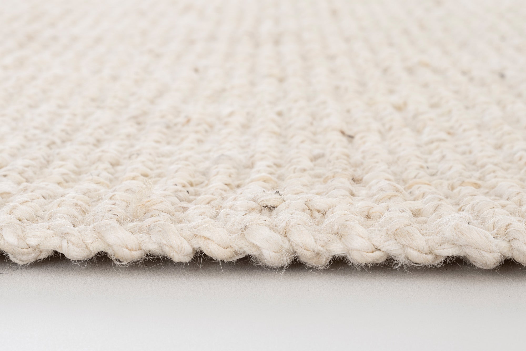 Svara 015 Krem Jüt El Dokuması Doğal Halı