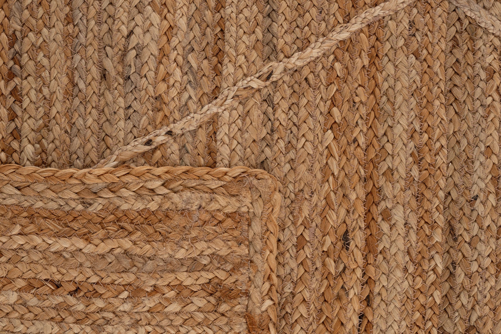 Svara 012 Kahve Gerçek Jüt Natürel El Dokuması Halı