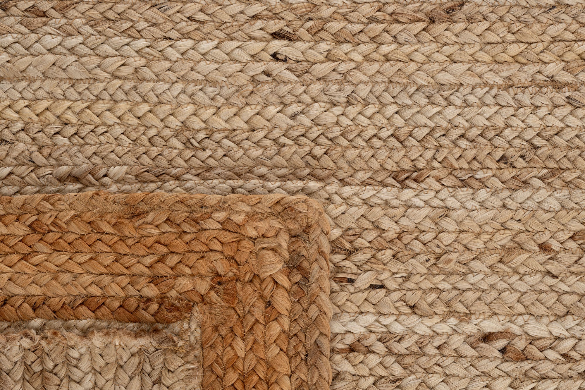 Svara 013 Gri Natural Jüt El Dokuması Doğal Halı