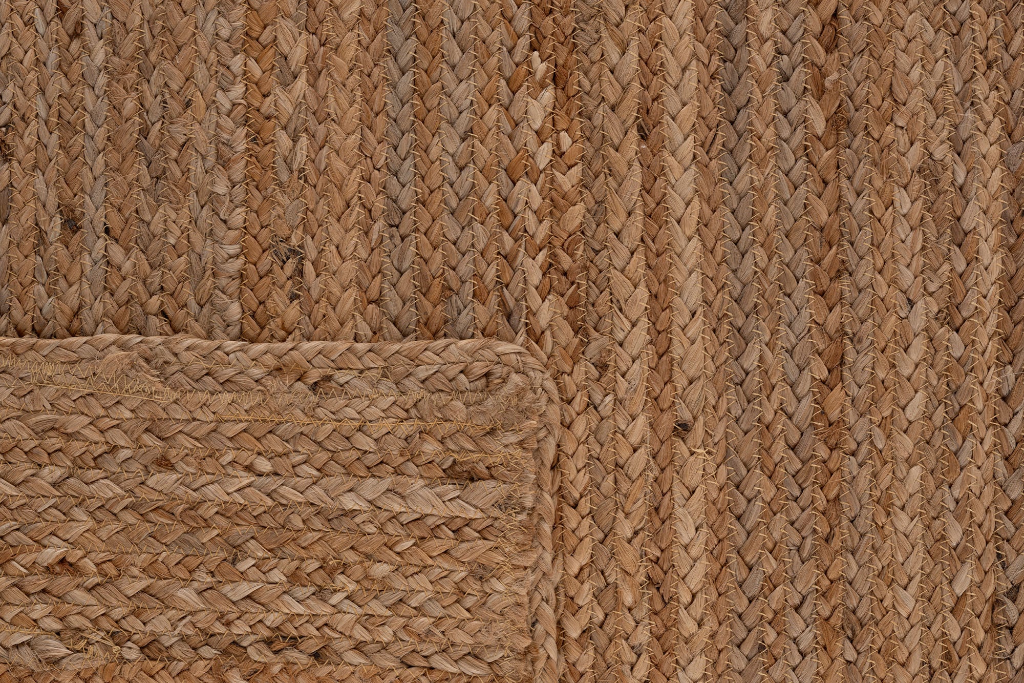 Svara 010 Natural Jüt El Dokuması Doğal Halı