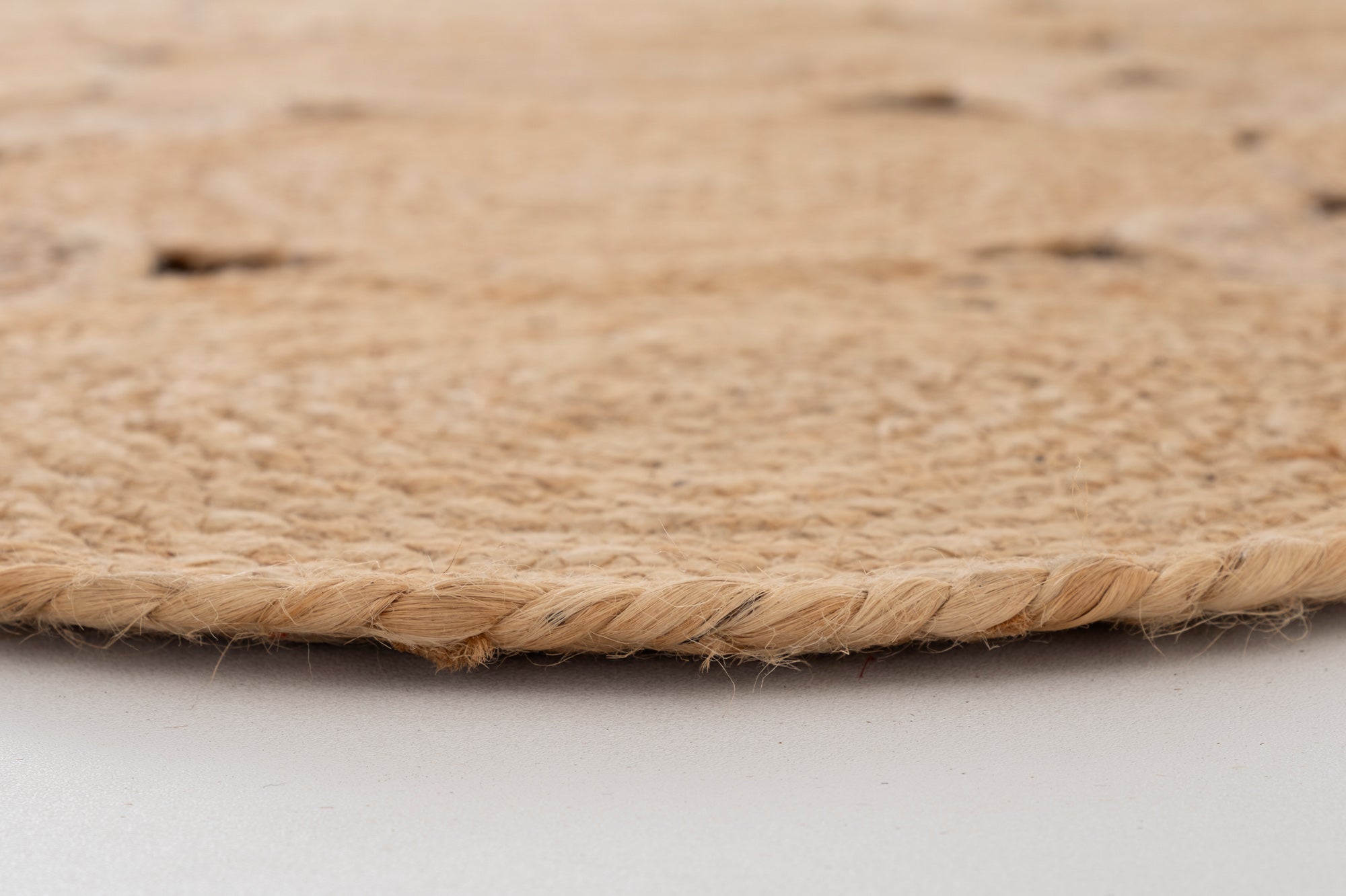 Svara 008 Natural Jüt El Dokuması Doğal Halı