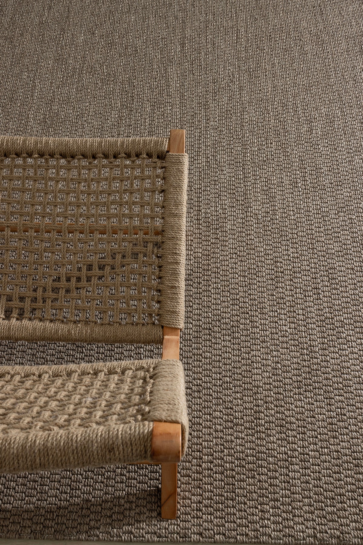 Giza 727 Kahve Hasır Dokulu Modern Sisal Halı