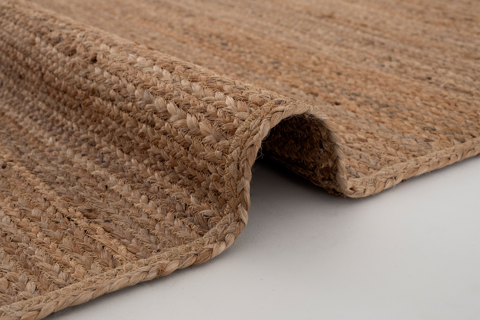 Svara 010 Natural Jüt El Dokuması Doğal Halı