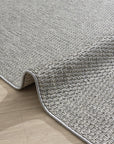 Giza 727 Gri Hasır Dokulu Modern Sisal Halı