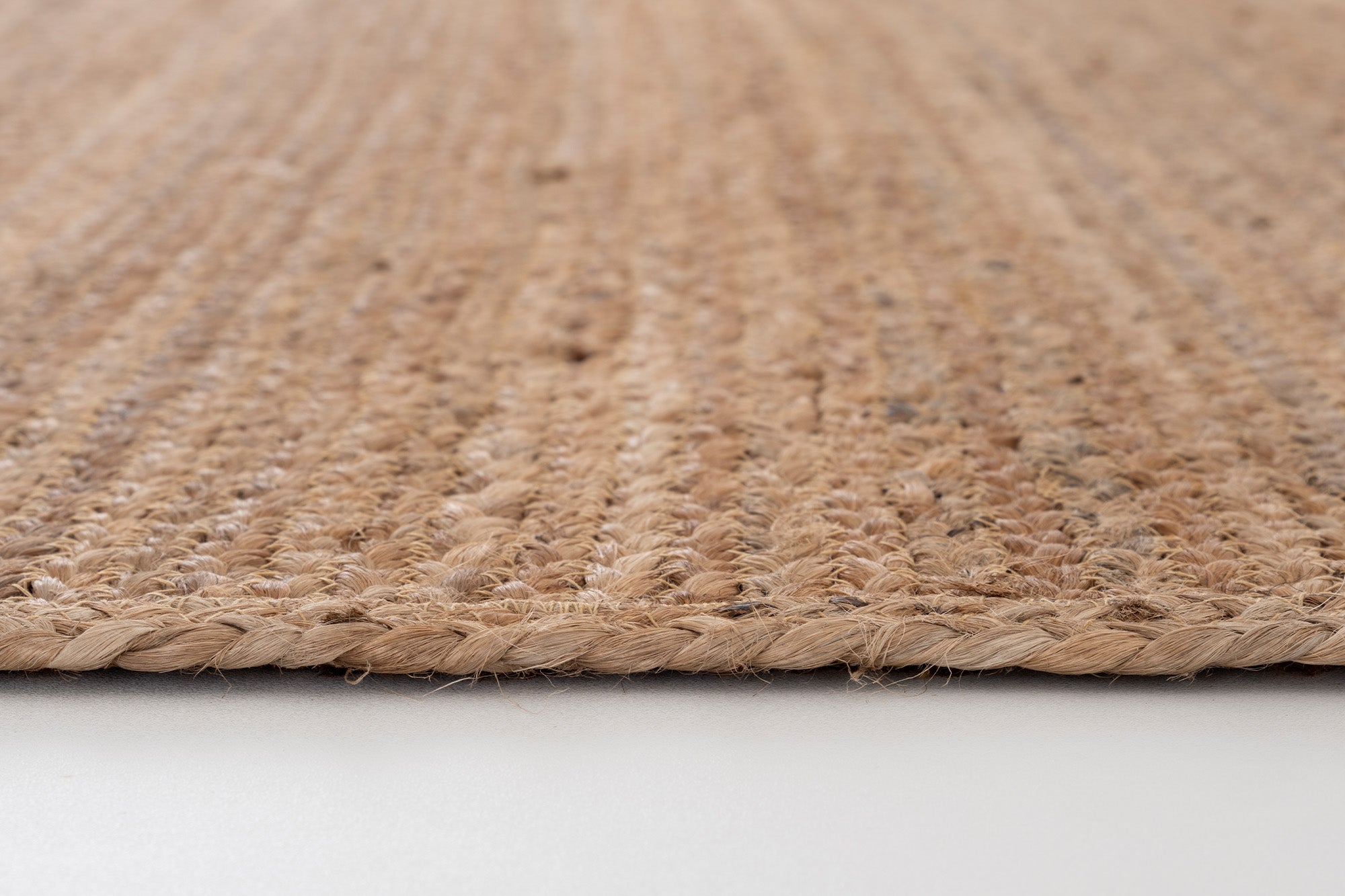 Svara 010 Natural Jüt El Dokuması Doğal Halı