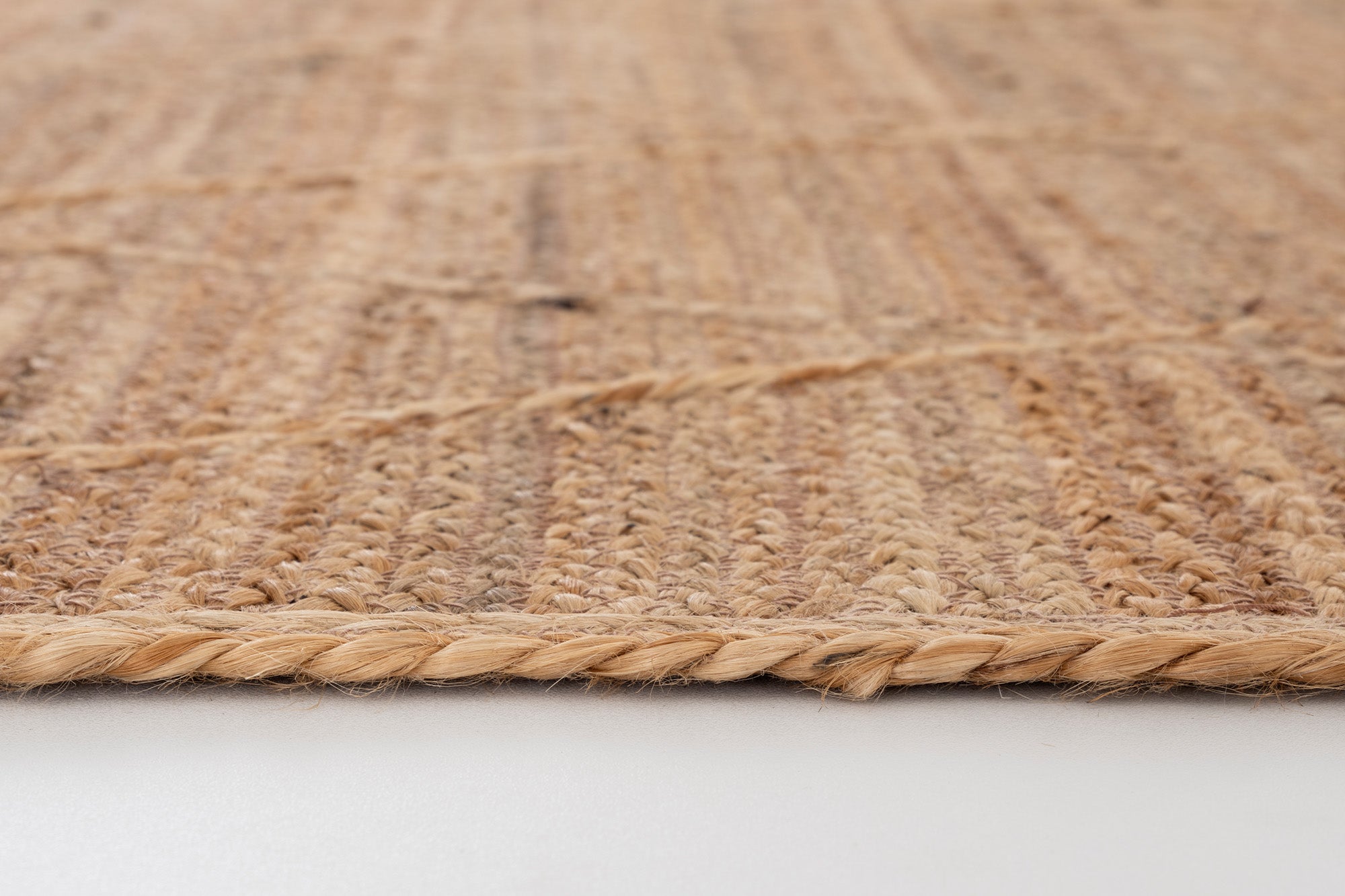 Svara 012 Kahve Gerçek Jüt Natürel El Dokuması Halı