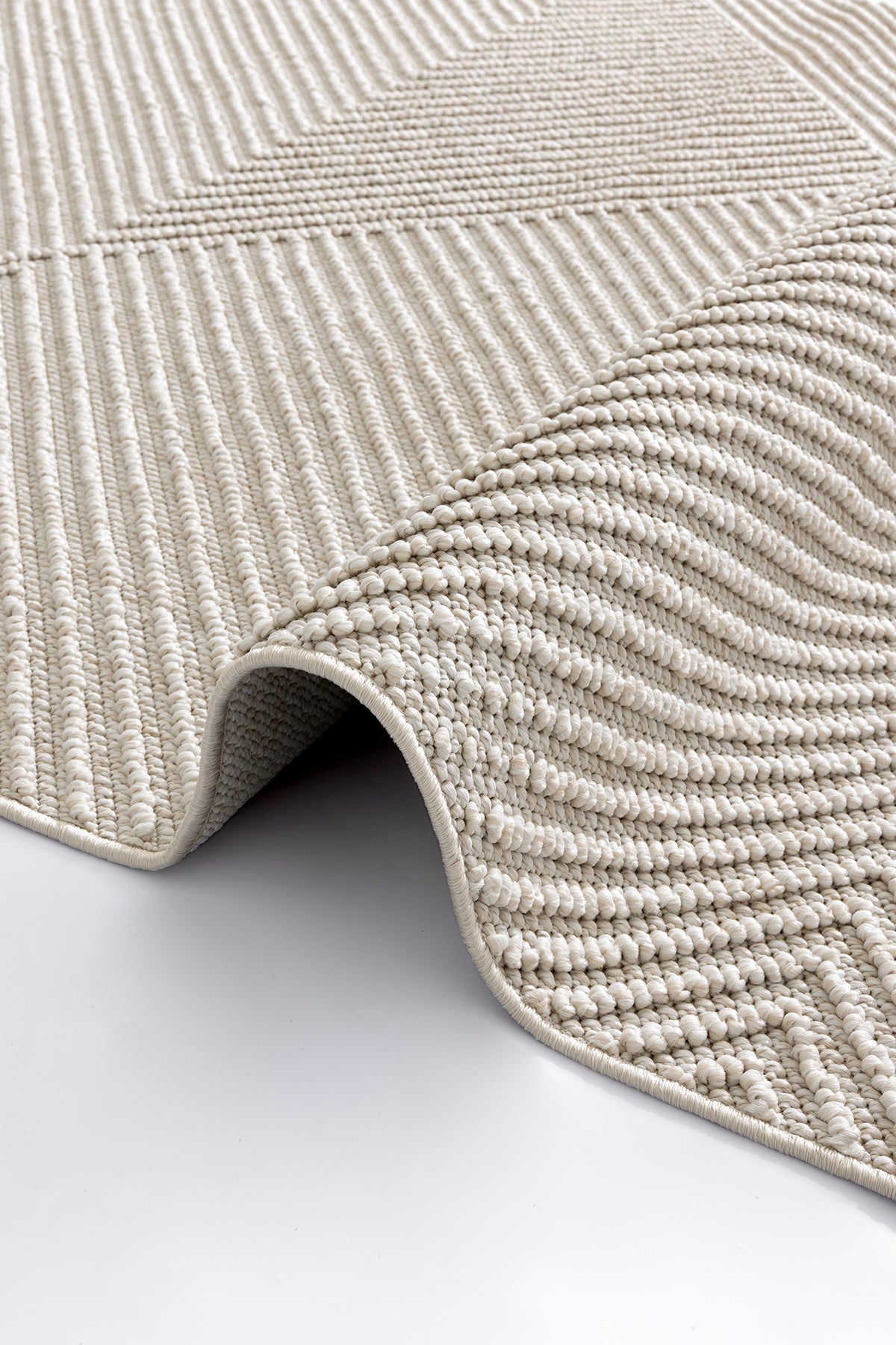 Berlin 257 Krem Yumuşak Salon Halısı