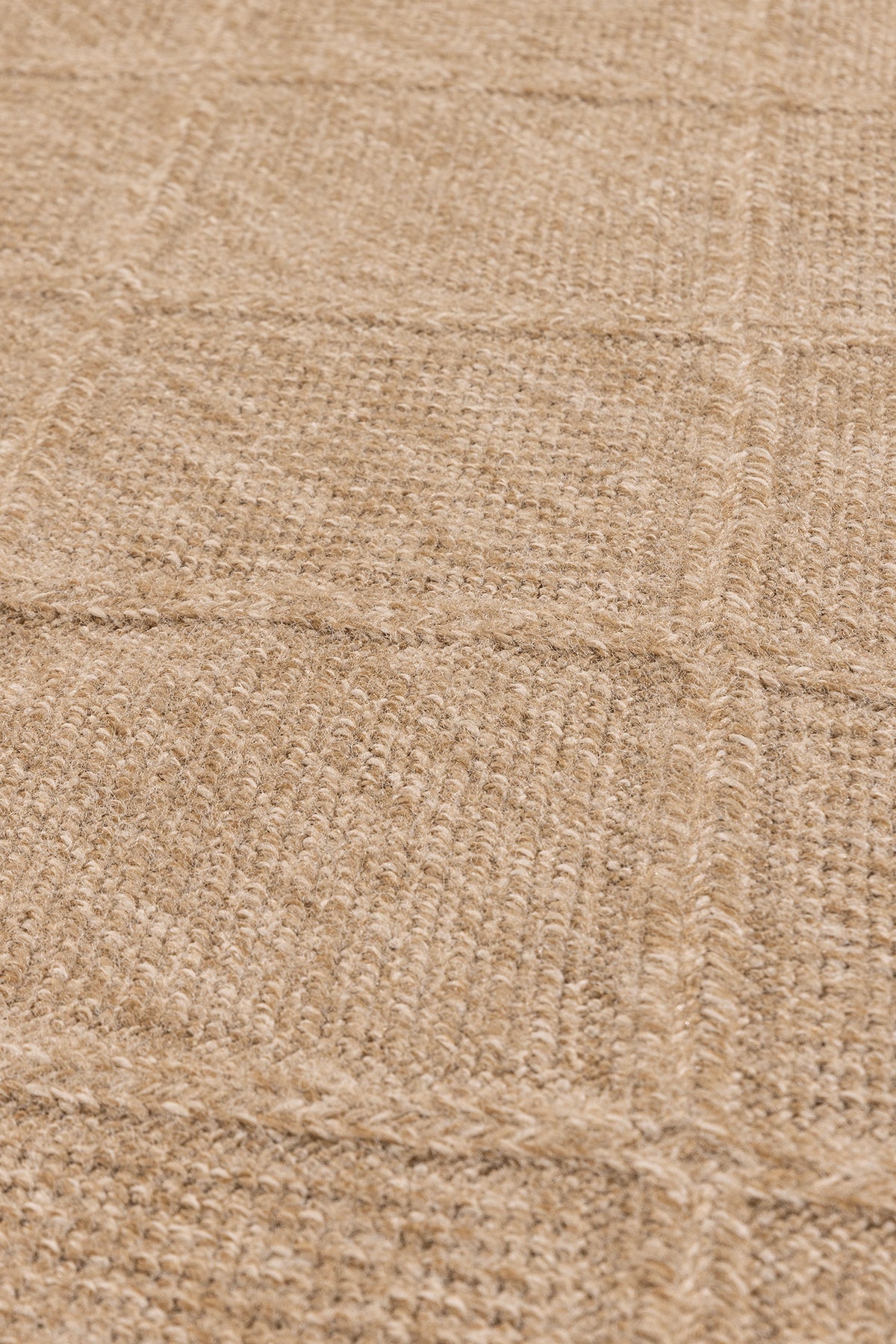 Giza 728 Kahve Hasır Dokulu Modern Sisal Halı