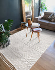 Aspen 153 Krem Modern Yumuşak Mimimalist Halı