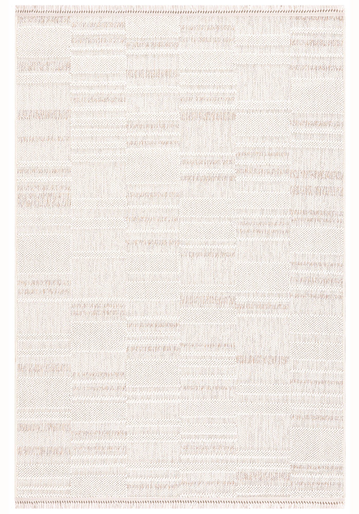 Berlin 254 Krem Mor Yumuşak Salon Halısı