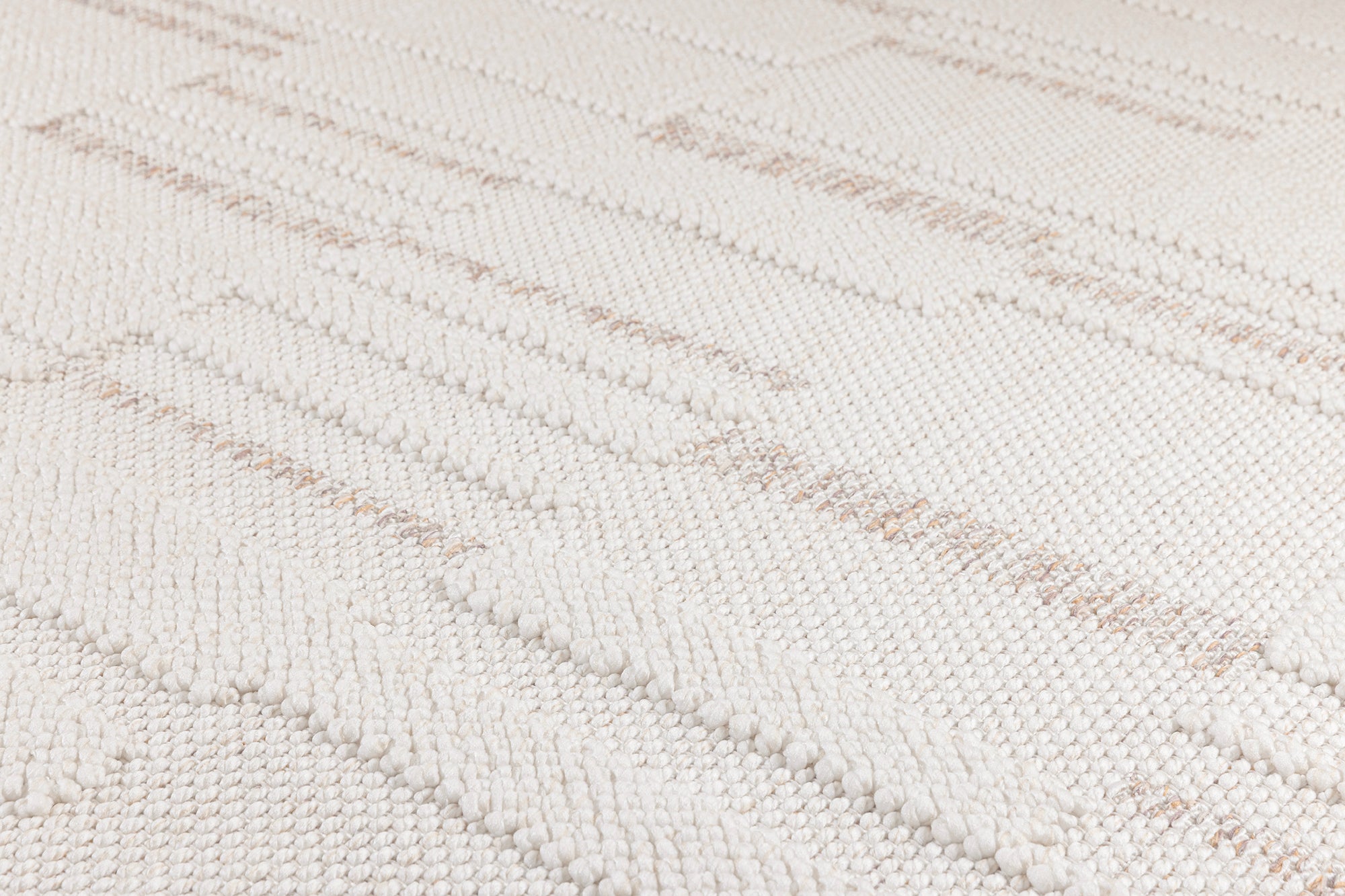 Berlin 254 Krem Mor Yumuşak Salon Halısı