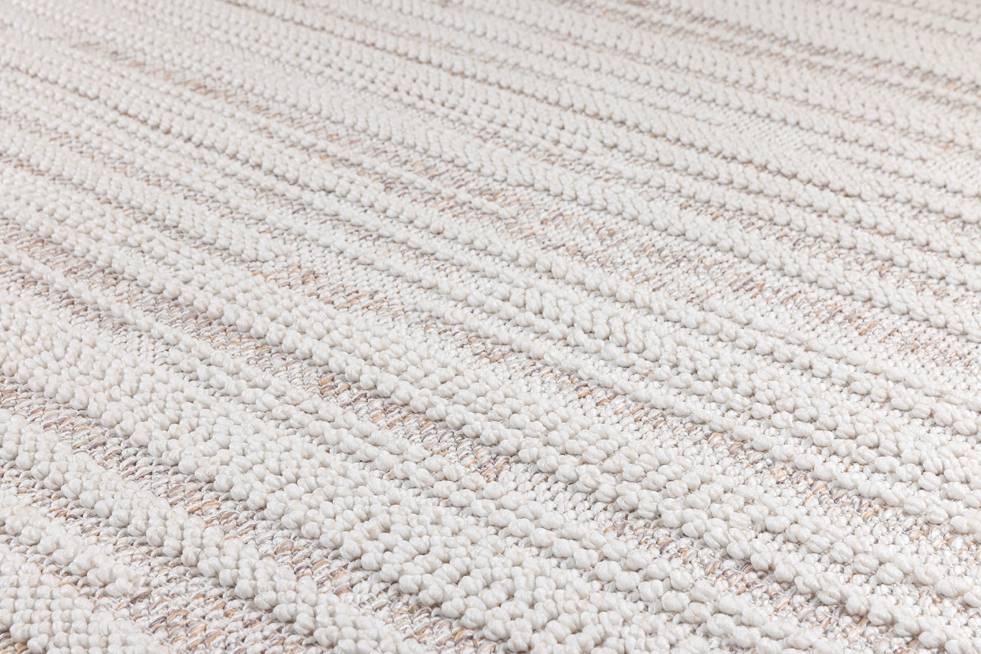 Berlin 255 Krem Mor Yumuşak Salon Halısı