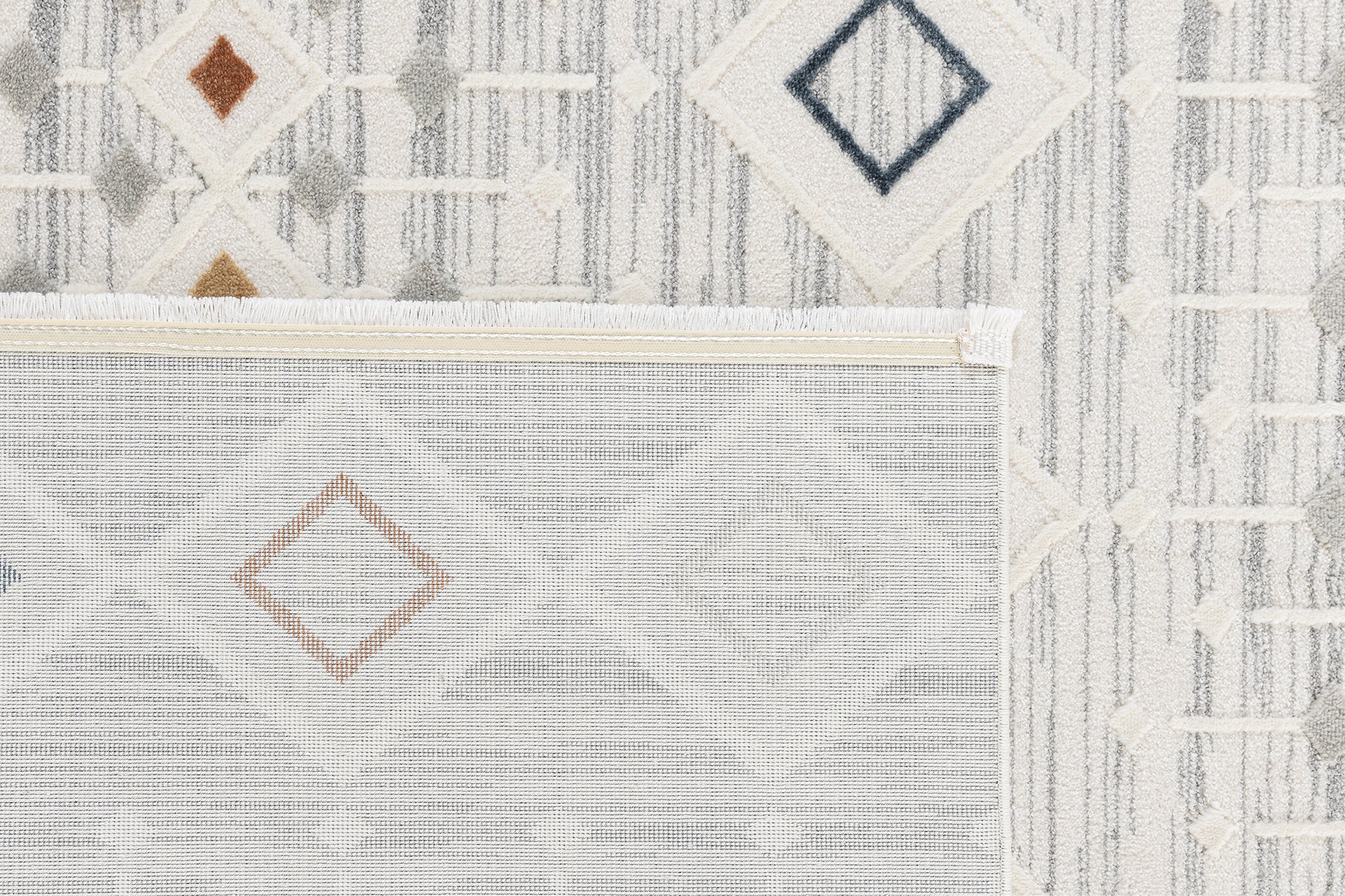 Maya 947 Renkli İskandinav Yumuşak Geometrik Kesme Halı