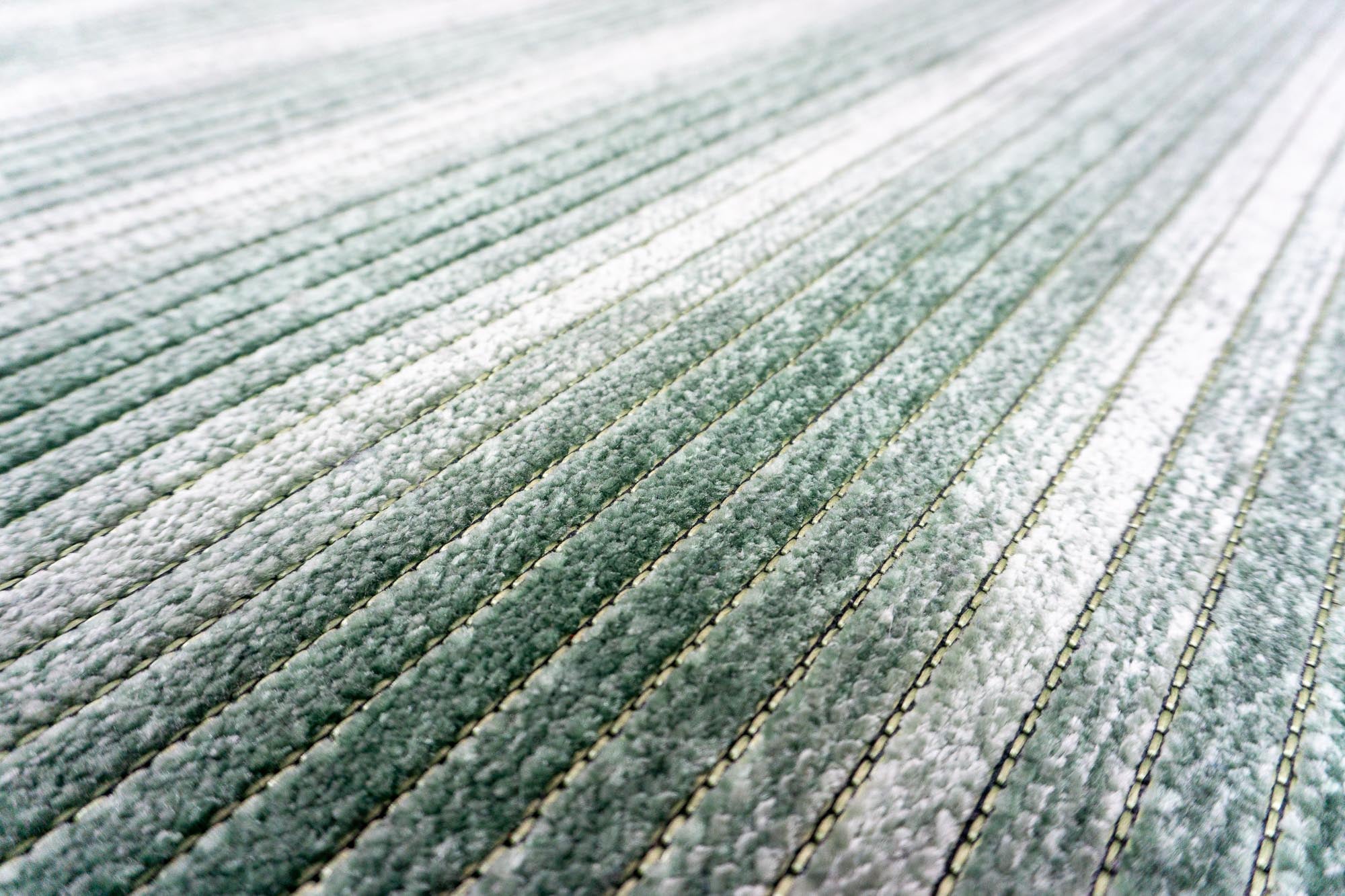 Elya 621 Yeşil Makinede Yıkanabilir Kaymaz Taban Kilim Halı