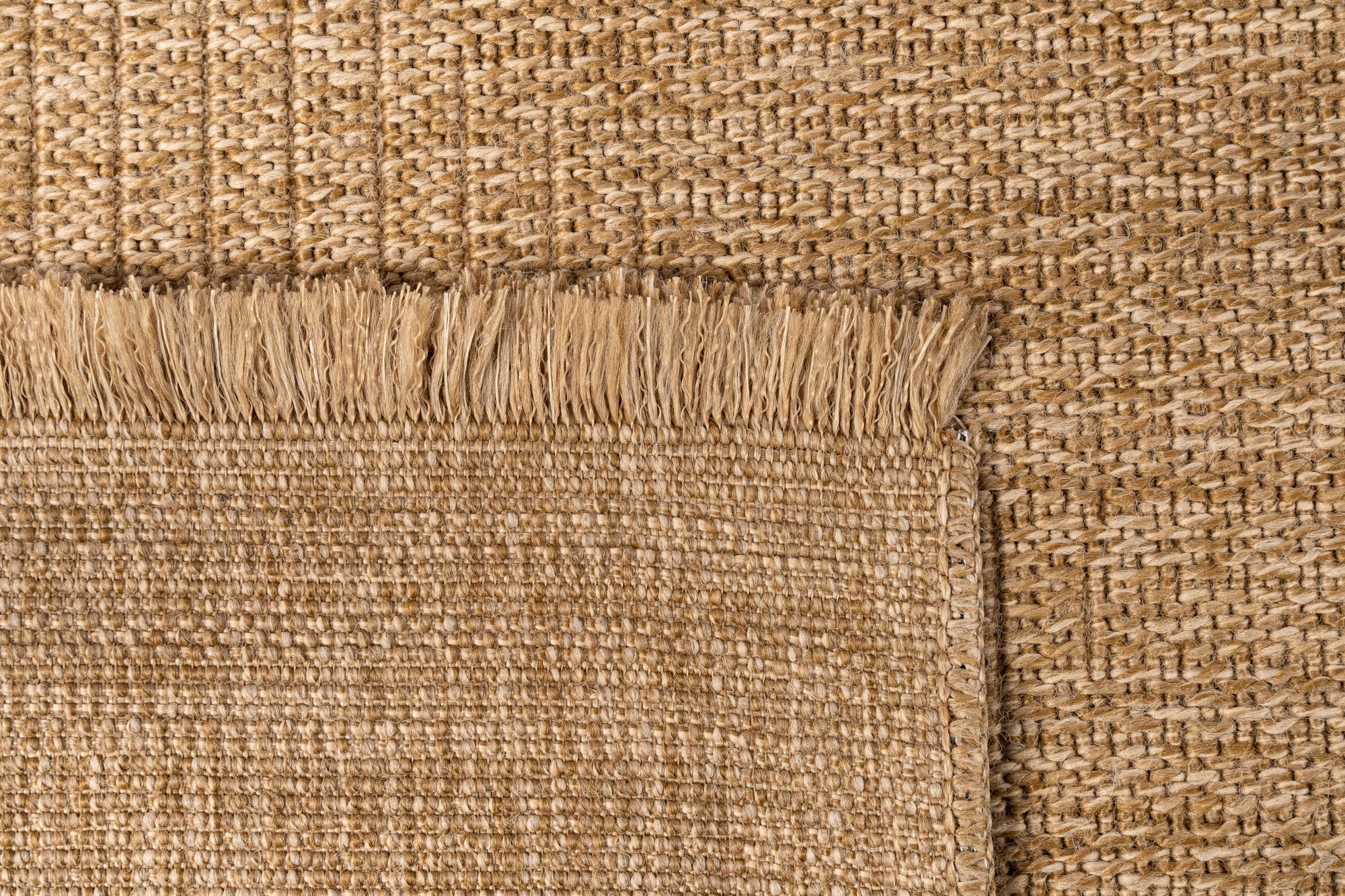 Giza 717 Bej Hasır Dokulu Modern Sisal Halı