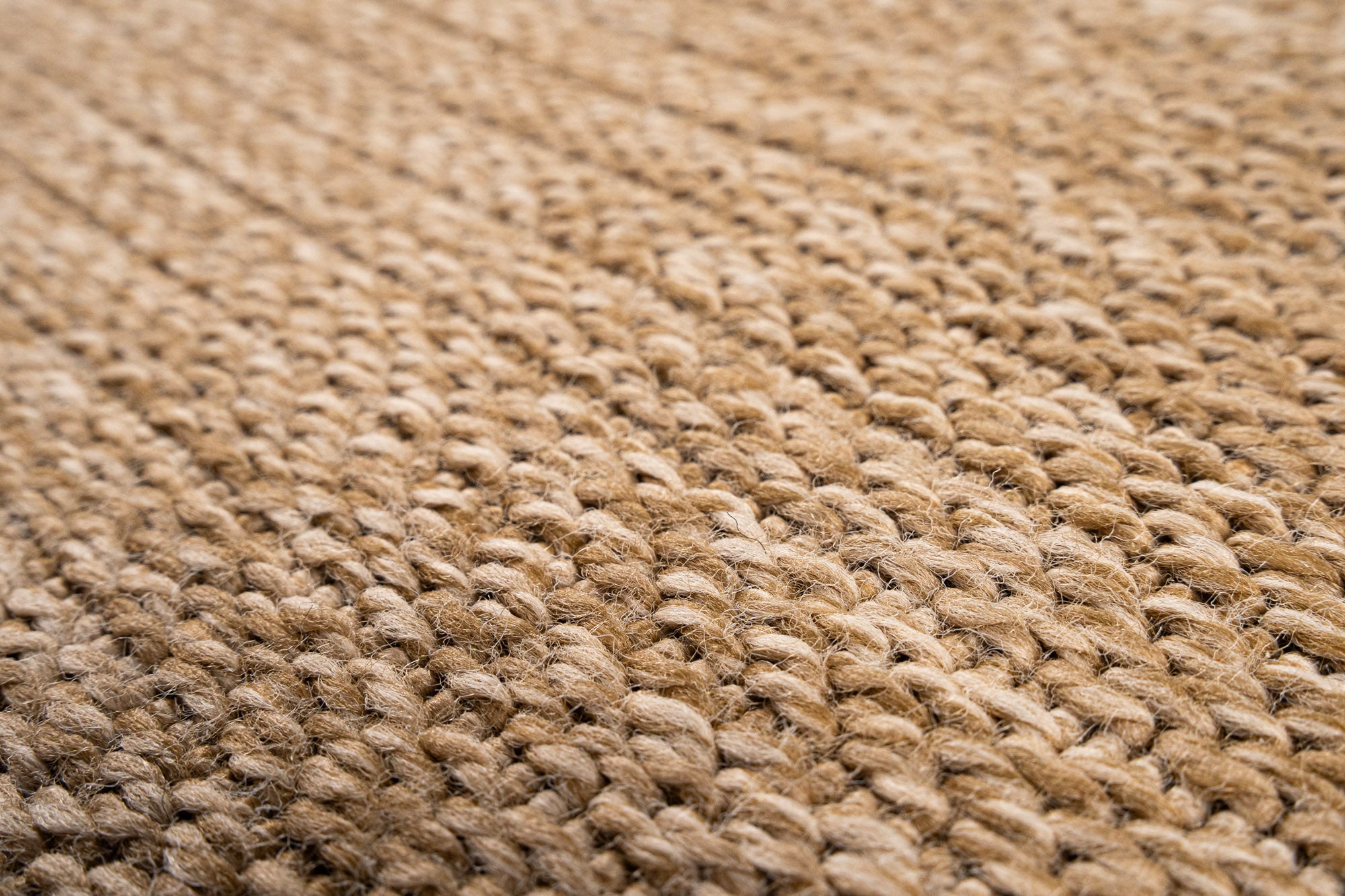 Giza 719 Bej Hasır Dokulu Sisal Kesme Halı