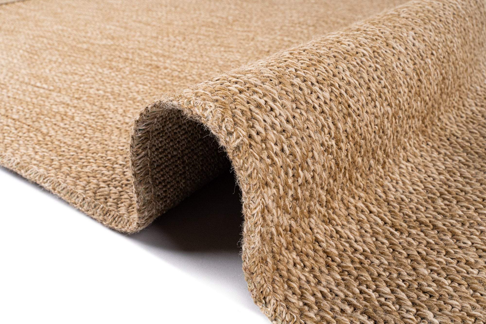 Giza 719 Bej Hasır Dokulu Sisal Kesme Halı