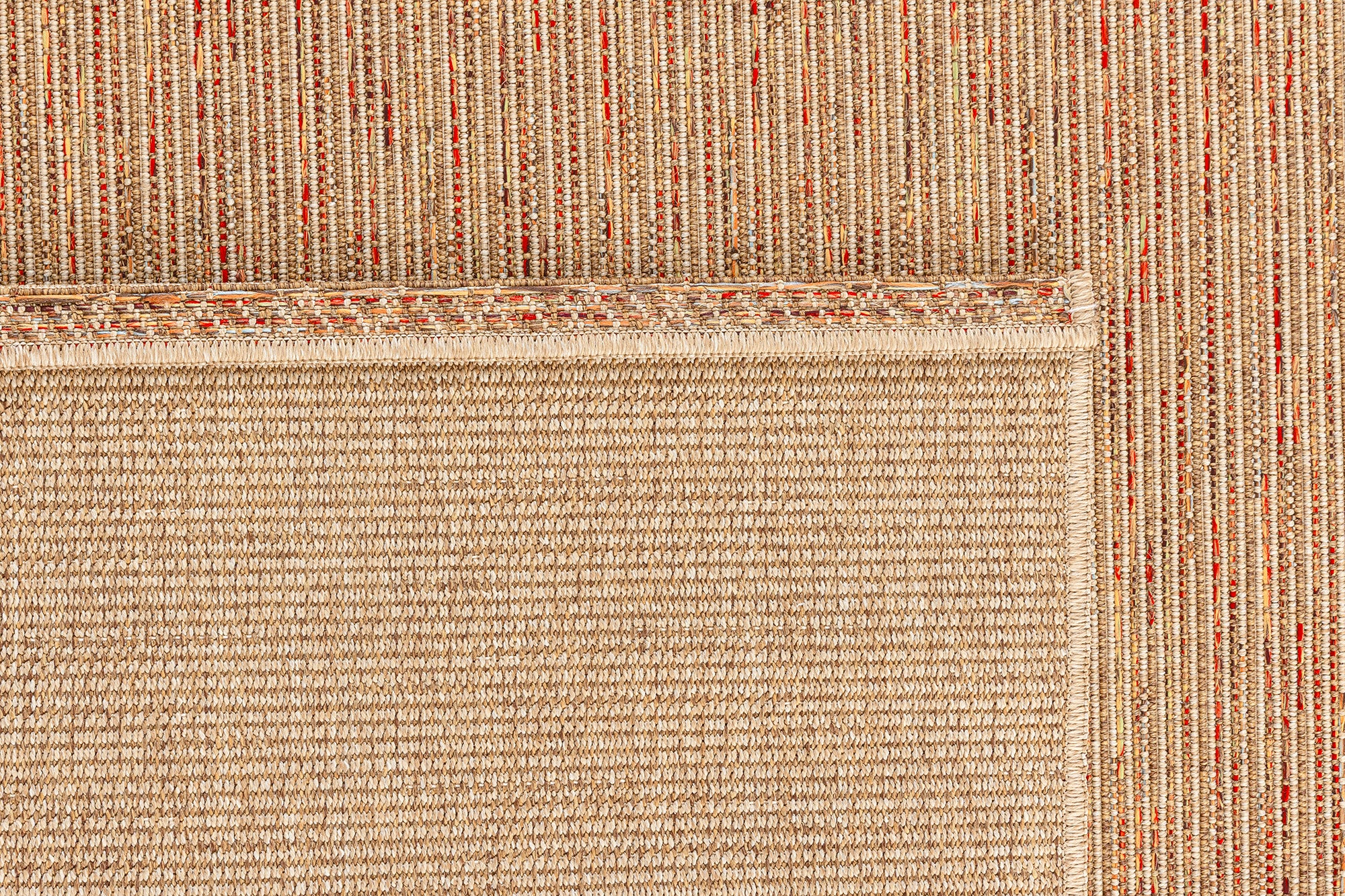 Giza 722 Kahve Multi Hasır Dokulu Modern Sisal Kesme Halı